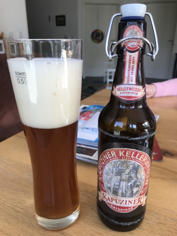 Kapuziner Hefe-Weißbier Naturtrüb